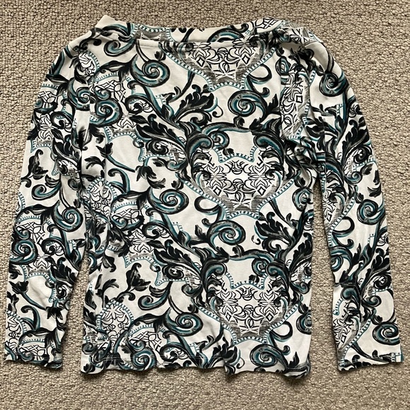 CLEO Petites Square Neck Long Sleeve Size XS/TP - Picture 3 of 6